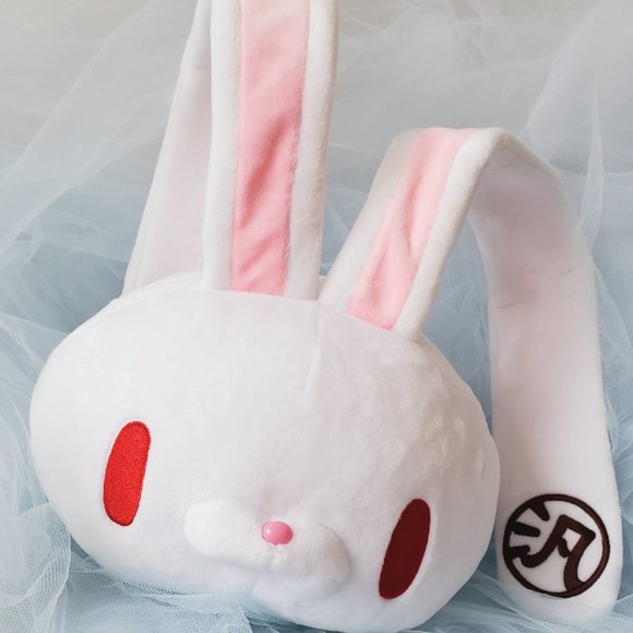 Chax GP - All Purpose Rabbit - Small Mochi Bunny Head Manju Cushion - Picture 1 of 5